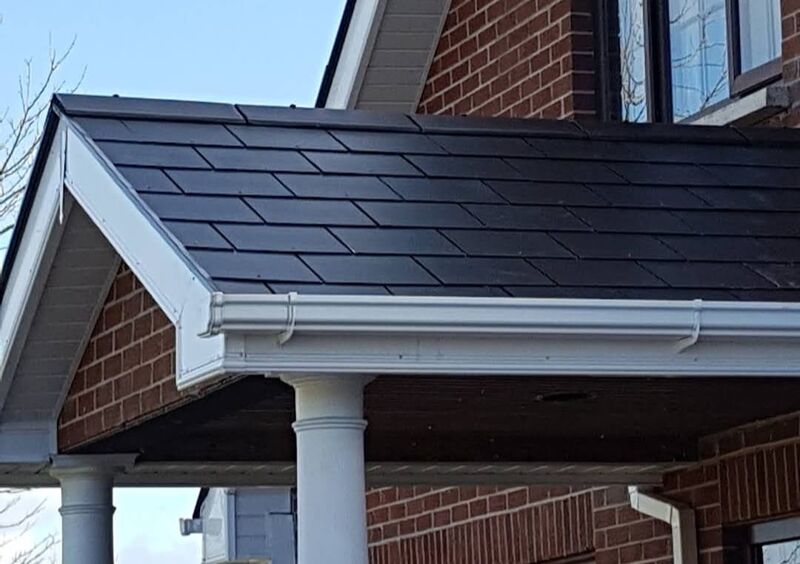 Professional tile roof repair completed by Johnson's Roofing in Wigan, Manchester area - High quality clay tiles installation
